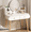 White, variant on BEJOLO Vanity Table Set with Mirror, Modern Makeup Vanity Dressing Desk, Black