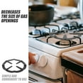 thumbnail image 3 of WRITWAA 4Pcs Stainless Steel Gas Burner Grates Stand Black for Supporting Small Cookware, 3 of 7