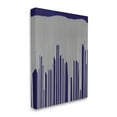 thumbnail image 2 of Industries Industrial Cityscape Abstract Urban Environment Silver Blue 24 in x 30 in Painting Canvas Art Print, by Stupell Home Décor, 2 of 4