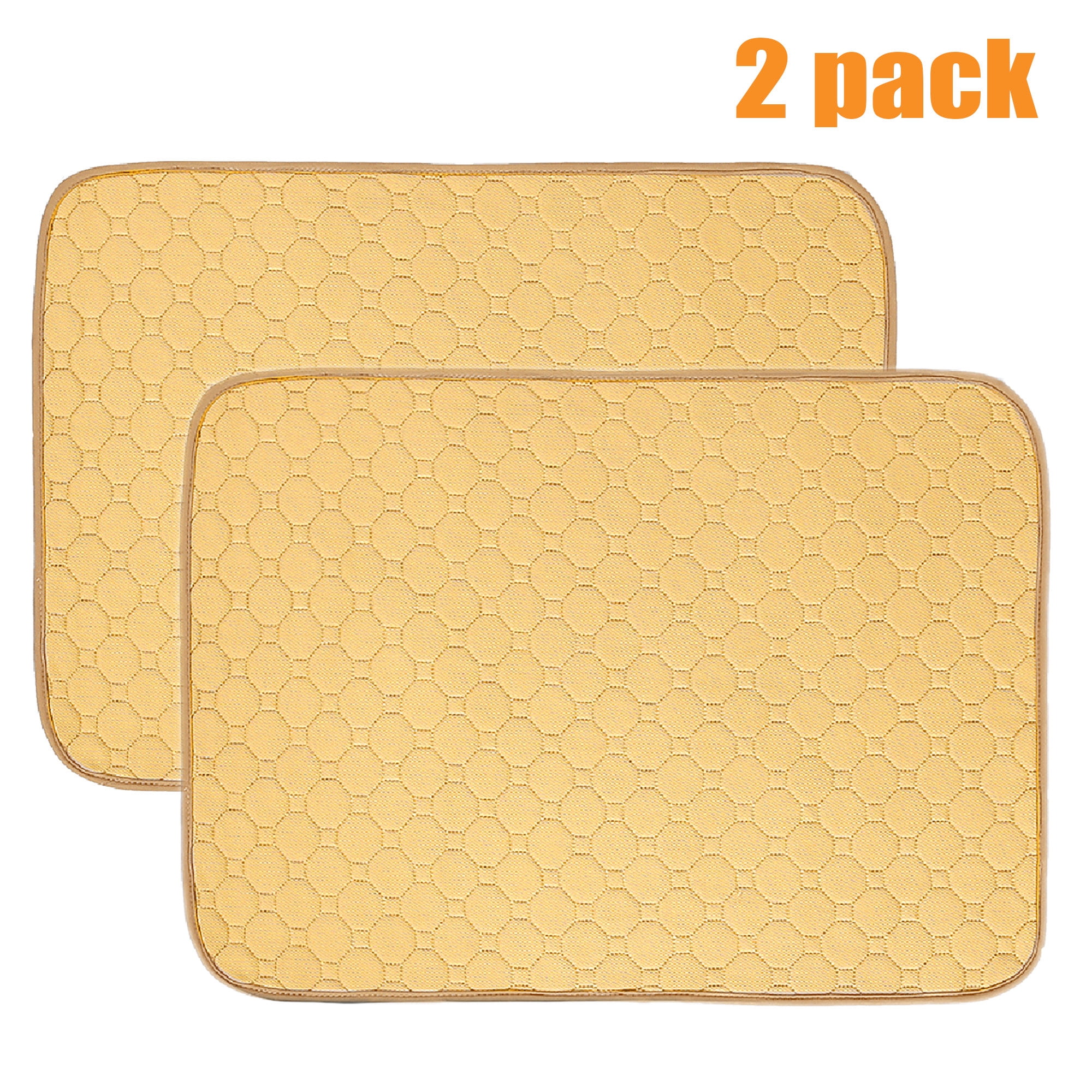 2Pack Pet Dog Puppy Training Pads Waterproof Washable Reusable Dog Pee