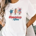thumbnail image 6 of Women's July 4th American Vibes Shirt, 6 of 7