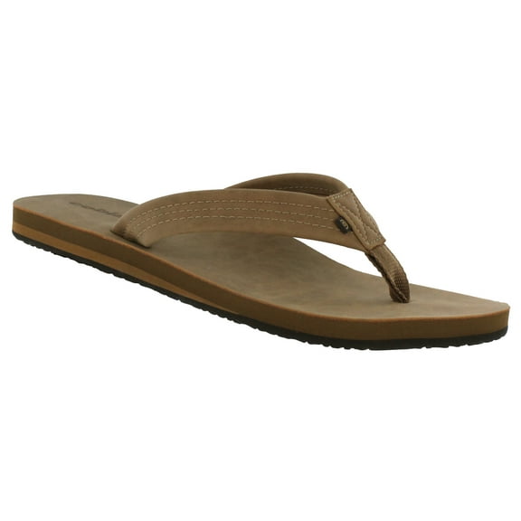 COBIAN Adult Male Las Olas 2 Flip Flop Sandals, Color: Tan, Size: 9 (LAS18-230-09)