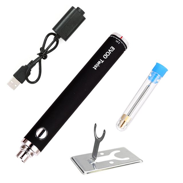 Soldador de batería de 5V Wmkox8yii recargable portátil inalámbrico interfaz 510 cabeza de soldador Herramienta de reparación