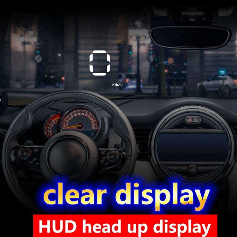 Car Head Up Projecto A1000 3.5in OBD2 System Universal Car HUD Head Up Display Projector GPS Speedometer
