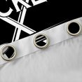 thumbnail image 4 of Homewish Hockey Sport Black Out Curtains,Ball Game Lover Curtains Pack of 2 (42x63 Each),Black White Bedroom Curtains For Boys Kids,Ultra Soft Home Decor, 4 of 6