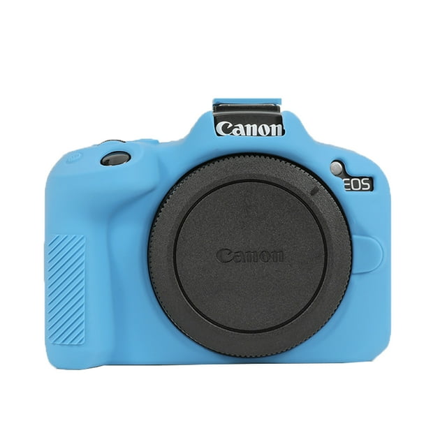 GadgetCom Étui de Protection en Silicone Souple Compatible avec Canon EOS R50 - Étui Intégrale Antichoc Anti-Rayures