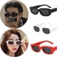 thumbnail image 2 of Gafas de sol rectangulares de estilo coreano para mujer, gafas divertidas, lindas, gafas de sol de estilo Jenny, 2 of 5