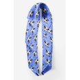 thumbnail image 2 of Bimba Blue Panda Face Kids Pure Silk Printed Head Bandanas Summer Neck Wrap Scarf 40 x 40 Inches, 2 of 6