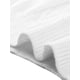 thumbnail image 5 of Suéteres de punto de cable de INSPIRE CHIC para mujer con diseño asimétrico y cuello alto de manga larga, 5 of 6