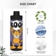thumbnail image 4 of Botella de agua aislada deportiva GarField, de acero inoxidable, portátil, para exteriores, para viajes, fitness, estudiantes, talla única., 4 of 7