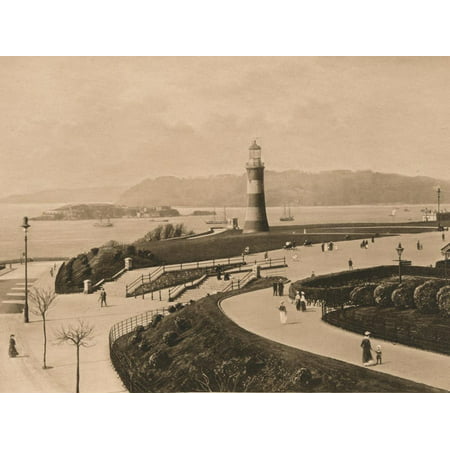 'Plymouth Hoe and Sound and Mouth of the Tamar', 1902 Print Wall