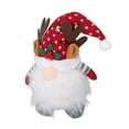 thumbnail image 3 of Gnomo navideño rojo que trae felicidad, agrega moda, trae buena suerte, muñeca luminosa enana, 3 of 14