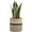 Z2,24*25.5CM, variant on Jute Rope Basket Modern Woven Storage Basket for Indoor Planter, Decorative Flower Pots Cover Laundry Bin Rustic Home Decor, 24*25.5CM
