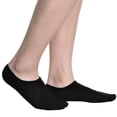 thumbnail image 2 of Angelina No-Show Unisex Women's Men's Socks With Non-Slip Silicone Patch (12-Pairs), 2 of 2