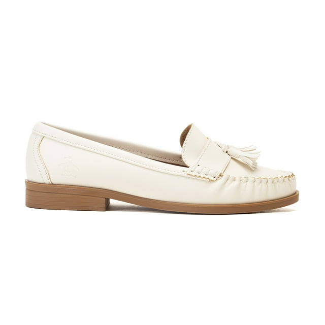 Mocasín Original Penguin Style Ebba Hueso Para Mujer