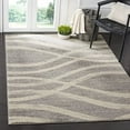 thumbnail image 2 of Safavieh Adirondack Collection ADR125B Modern Wave Distressed Non-Shedding Stain Resistant Living Room Bedroom Area Rug, 3' x 5', Grey / Cream, 2 of 4