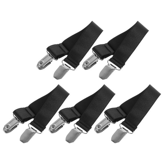 SWETRACE 5Pcs Boot Straps for Motorcycle Riding and Cycling Fit Rubber Material