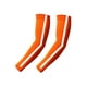 thumbnail image 4 of Mangas de brazo refrescantes, 1 par, con tira reflectante, unisex, ligeras, transpirables, multifuncionales, para golf, correr de noche, tenis. Naranja, 4 of 8