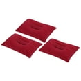 thumbnail image 1 of Uxcell Inflatable Pillow, Ultralight Camping Travel Pillow for Hiking, Red 3 Pack, 1 of 6