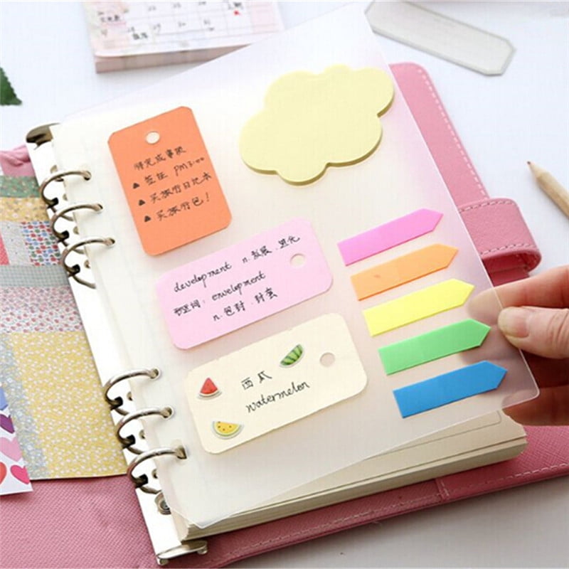 1pc 6Holes Loose Leaf Binder Notepad Notebook A6 Accessory Stationery School Office Supply