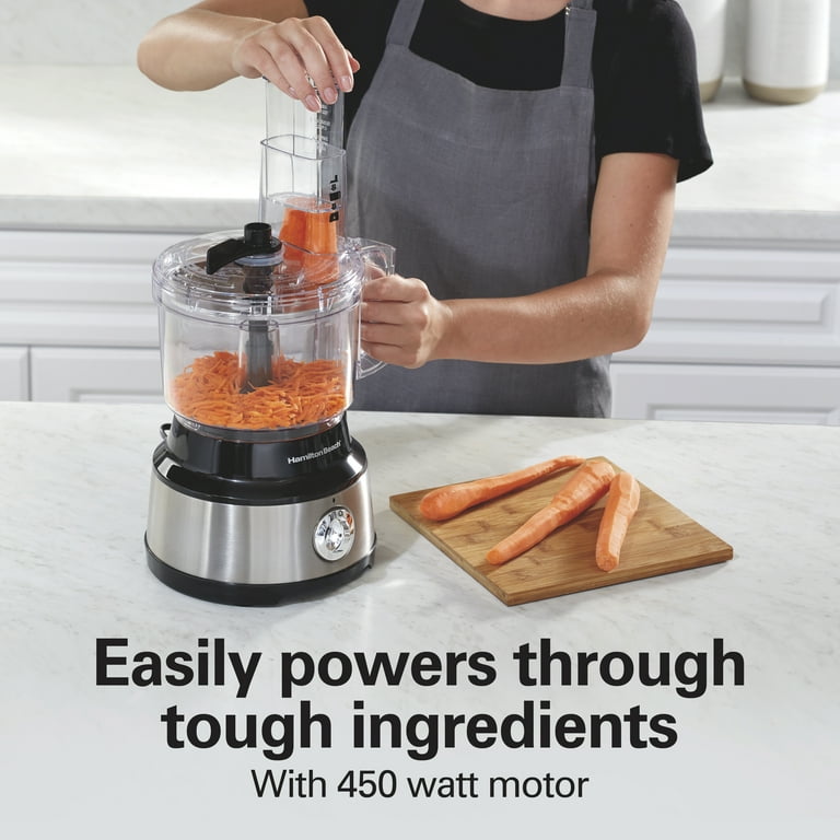 Hamilton Beach Electric Food Processor, 10 Cup, Easy Clean Hamilton Beach Electric Food Processor, 10 Cup, Easy Clean