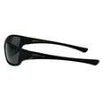 thumbnail image 3 of Xloop Mens Polarized Lens Classic 90s Warp Carbon Fiber Print Sport Sunglasses Black, 3 of 4