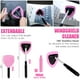 thumbnail image 5 of Kit de limpieza para coche Viewsun, 17 unidades, con aspiradora de mano, color rosa, 5 of 7