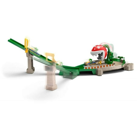 Hot Wheels Mario Kart Piranha Plant Slide Track