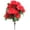 Red, variant on Pink Artificial Azalea Bush, 7 Fork Silk Flower for Indoor & Outdoor Garden, Wedding Table Centerpiece & Home Decor (32x13cm, 1 Unit)