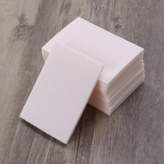 COSMOBETTY 10Ud Bloques De Lijado Con Esponja Abrasiva Beige Absorben Polvo Y Son Fáciles De Limpiar
