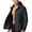 Black, variant on Ice Silk Cooling Feel Rash Guard for Men Long Sleeve Full Zip UPF 50+ Textured Wrinkle-Resistant Tops Windproof Water Sun Protection Fishing Shirts Pink L
