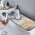 thumbnail image 7 of Sikiie The Cat Looks in the Mirror Splash Guard for Sink Faucet-1 PC Super Absorbent Fast Drying Mat Sink Gadgets-Splash Guard for Kitchen, Sink Mat, 7 of 7
