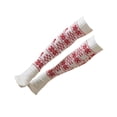 thumbnail image 1 of Minnieouse 1 par de medias por encima de la rodilla para mujer con estampado de otoño invierno cálido viaje de punto calcetines ajustados altos para mujer Medias Blanco Minnieouse AP013306-01, 1 of 6