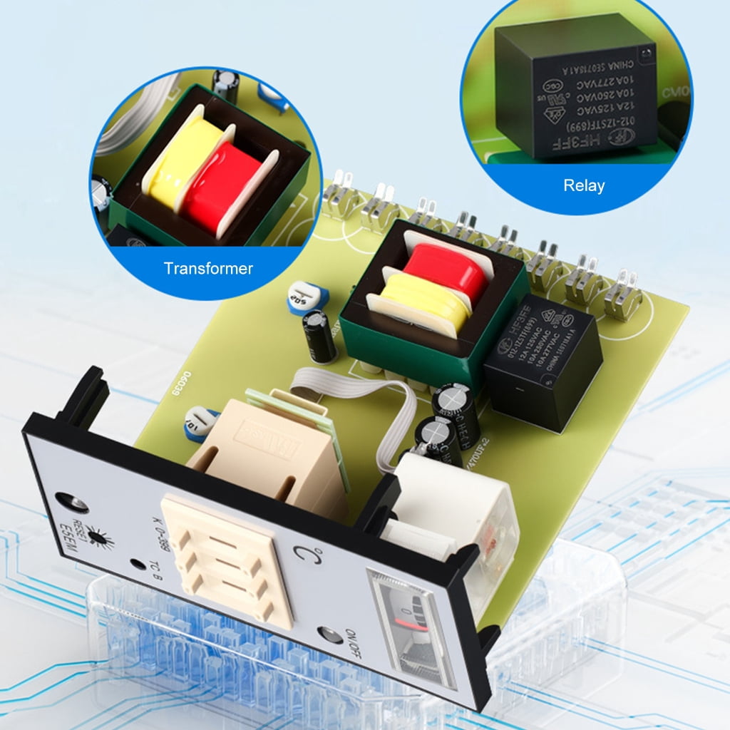 High Accuracy Thermostat Control Unit PVC for Industrial Equipment & Dryers