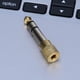 thumbnail image 3 of Adaptador hembra de 3,5 mm a macho de 6,5 mm para auriculares a micrófono estéreo Tmvgtek 1at6qe9cv9de9vy6, 3 of 7
