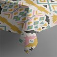 thumbnail image 3 of Boho Bohemia Flower Rectangle Tablecloth 60"x84",Waterproof Polyester Rectangle Table Cloth, Wipeable Spillproof Polyester Tablecloth for Dining, Camping, Indoor and Outdoor, 3 of 5