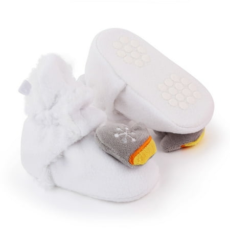 

Juebong Christmas Deals Newborn Infant Baby Girls Christmas Shoes Footwear Crib Warm Winter Bootie