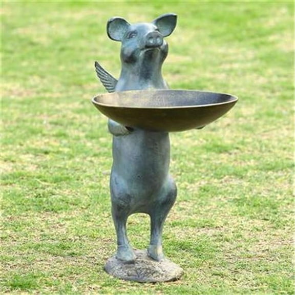SPI Aluminum Winged Pig Birdfeeder