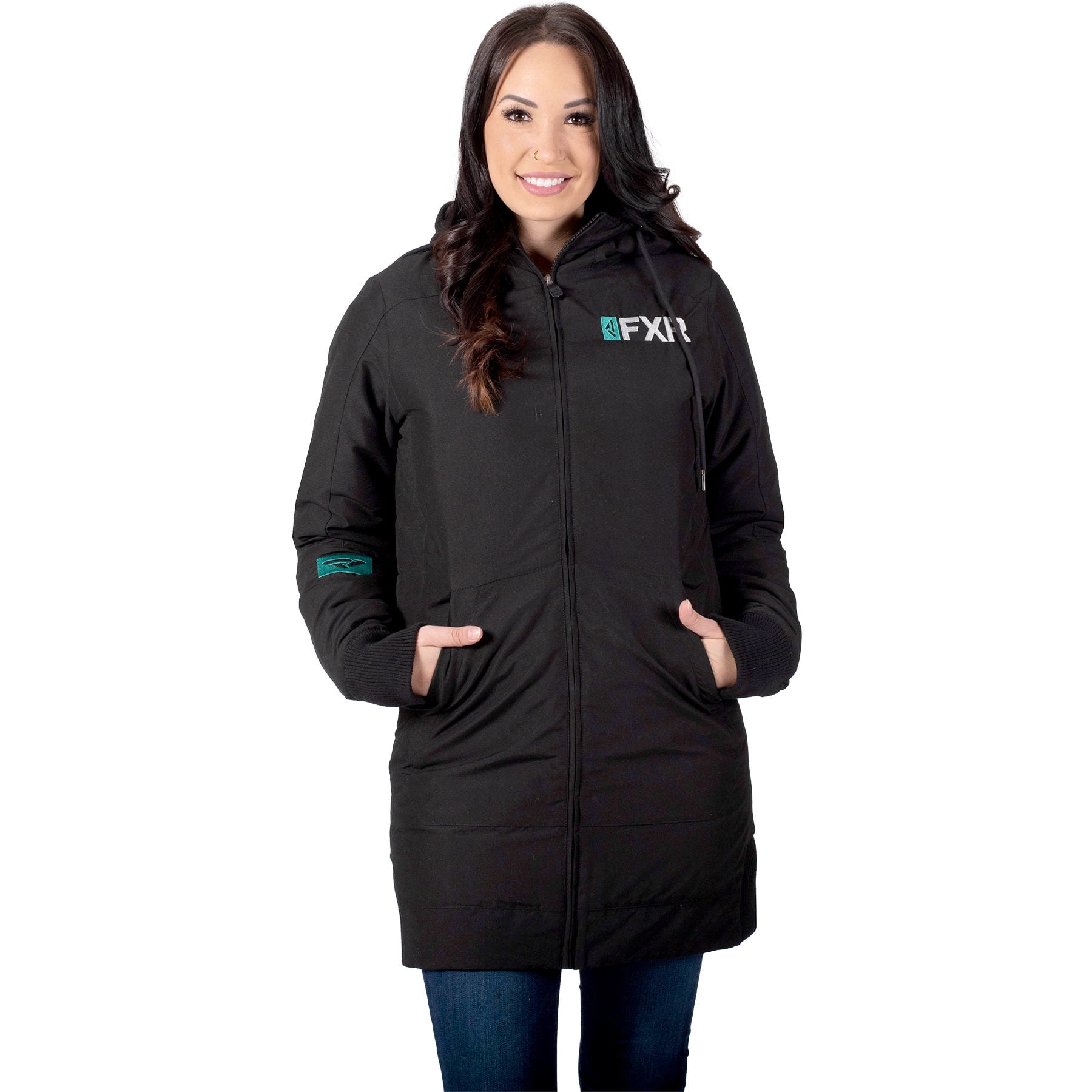FXR Womens Black/Mint Trail Jacket 