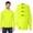 Safety Yellow 4 Pcs, variant on High Visibility Short Sleeve Workwear Tee, 100% Polyester Hi Vis Unisex Ultra UVP Marina Raglan Long Sleeve T-Shirt (Safety Yellow 2 Pack, L)