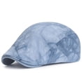 thumbnail image 1 of Gorra plana de mezclilla Gatsby Newsboy para hombre, 1 of 1