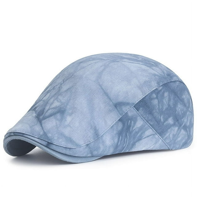 Gorra plana de mezclilla Gatsby Newsboy para hombre