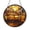 Acrylic 3.5 Inch, variant on Urban Cafe Stained Glass Suncatcher Window Hanging, Lanterns and Shop Window with Warm Lights Round Glass Art Panel, Evening Street Scene Window Decor, Decorative Hanging Ornament for Home