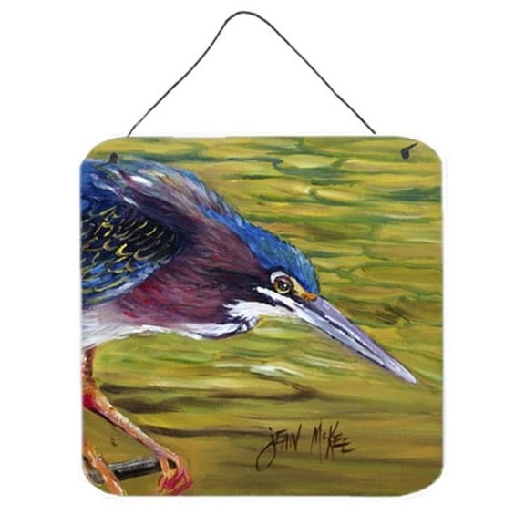 Green Heron Wall and Door Hanging Prints