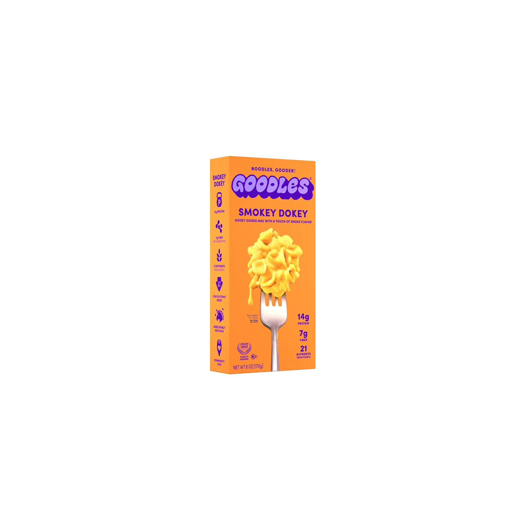 Pack of 12, Goodles Smokey Dokey Mac & Cheese, 6 oz