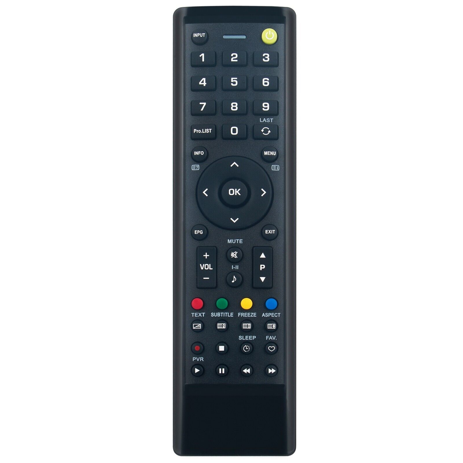 New Replaced Remote Control Fit for Hannspree TV HSG1141 HSG1075