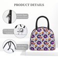 thumbnail image 4 of Easygdp record rock Skull star Bolsa de Almuerzo Insulada Grande, Forro de Aluminio, Diseño Espacioso, a Prueba de Fugas, Ideal para Trabajo, Picnics, Viajes y Actividades al Aire Libre, 4 of 6