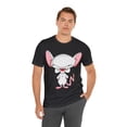 thumbnail image 4 of Pinky & The Brain Graphic Tee - Classic Cartoon Shirt - Valentines Day, 4 of 6