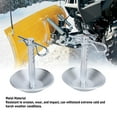 thumbnail image 4 of Chaussures de Chasse-Neige pour Polari, 2 Pcs Chaussures de Chasse-Neige Antidérapantes pour ATV UTV, Pieds de Chasse-Neige Réglables en Acier Trempé avec Épingles et Accessoires de Laveuse Plate Pièces de Rechange 2205071, 4 of 7