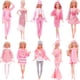 thumbnail image 2 of Ropa de muñeca de Barbies rosa, abrigo, pantalones, vestido, regalo, accesorios de Barbies, artículos en miniatura, 30Cm y 11,8 pulgadas, 1 piezas, 2 of 4
